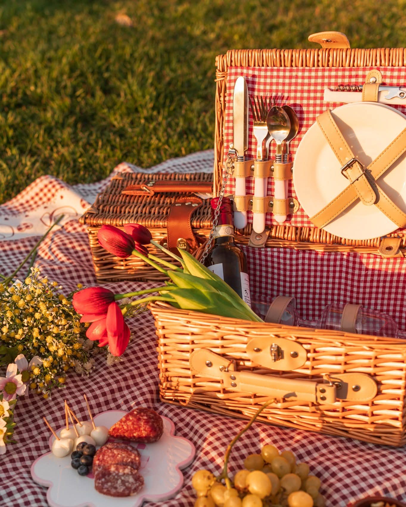 Cestino da Picnic in Vimini