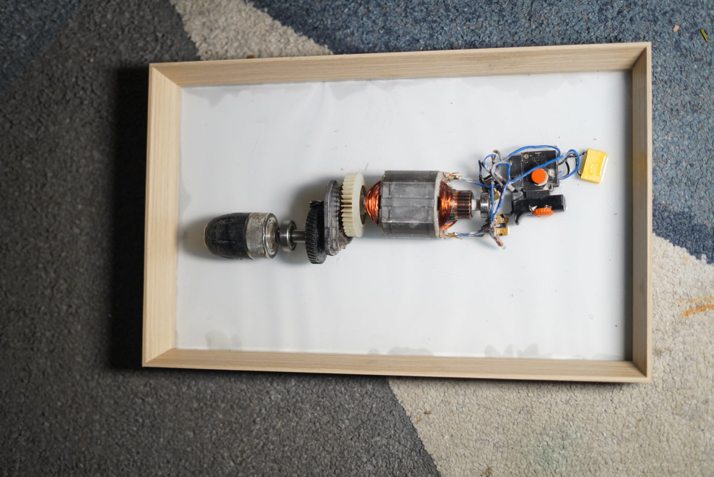 Quadro cuore trapano