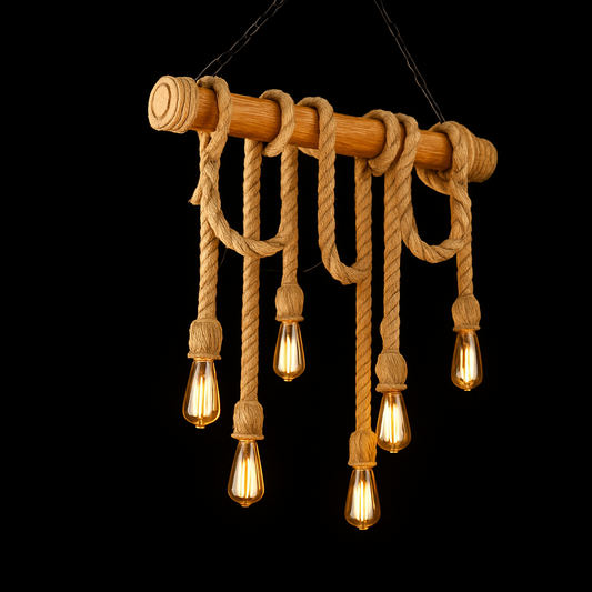 Illuminazione a soffitto Vintage Lampadario Regolabile Lampada a Sospensione Presa Industriale con lampadine E27 comprese