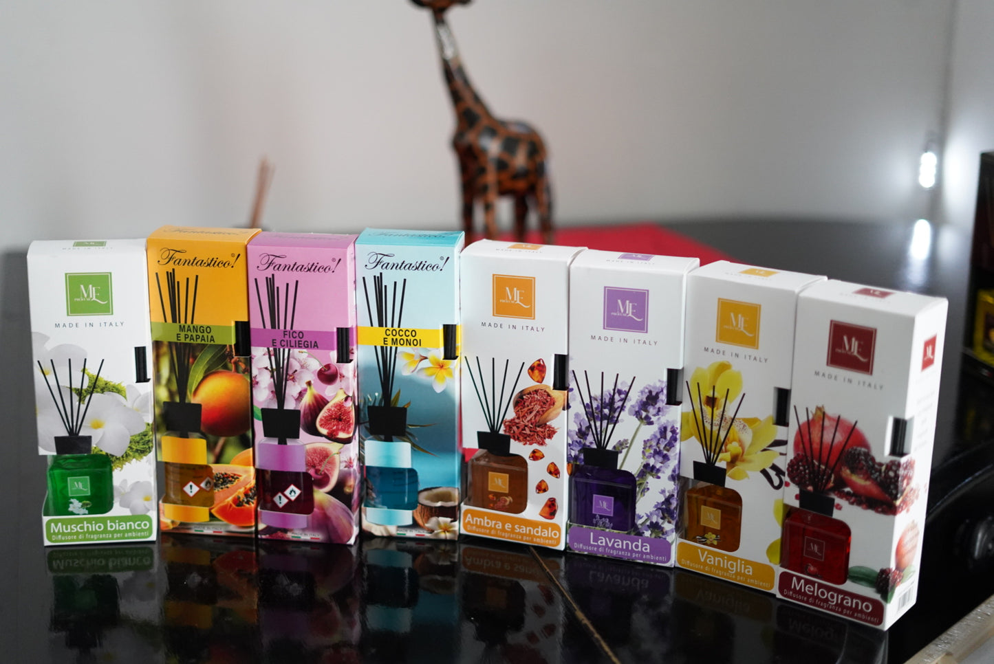 diffusore con bastoncini, Made in Italy 100ml