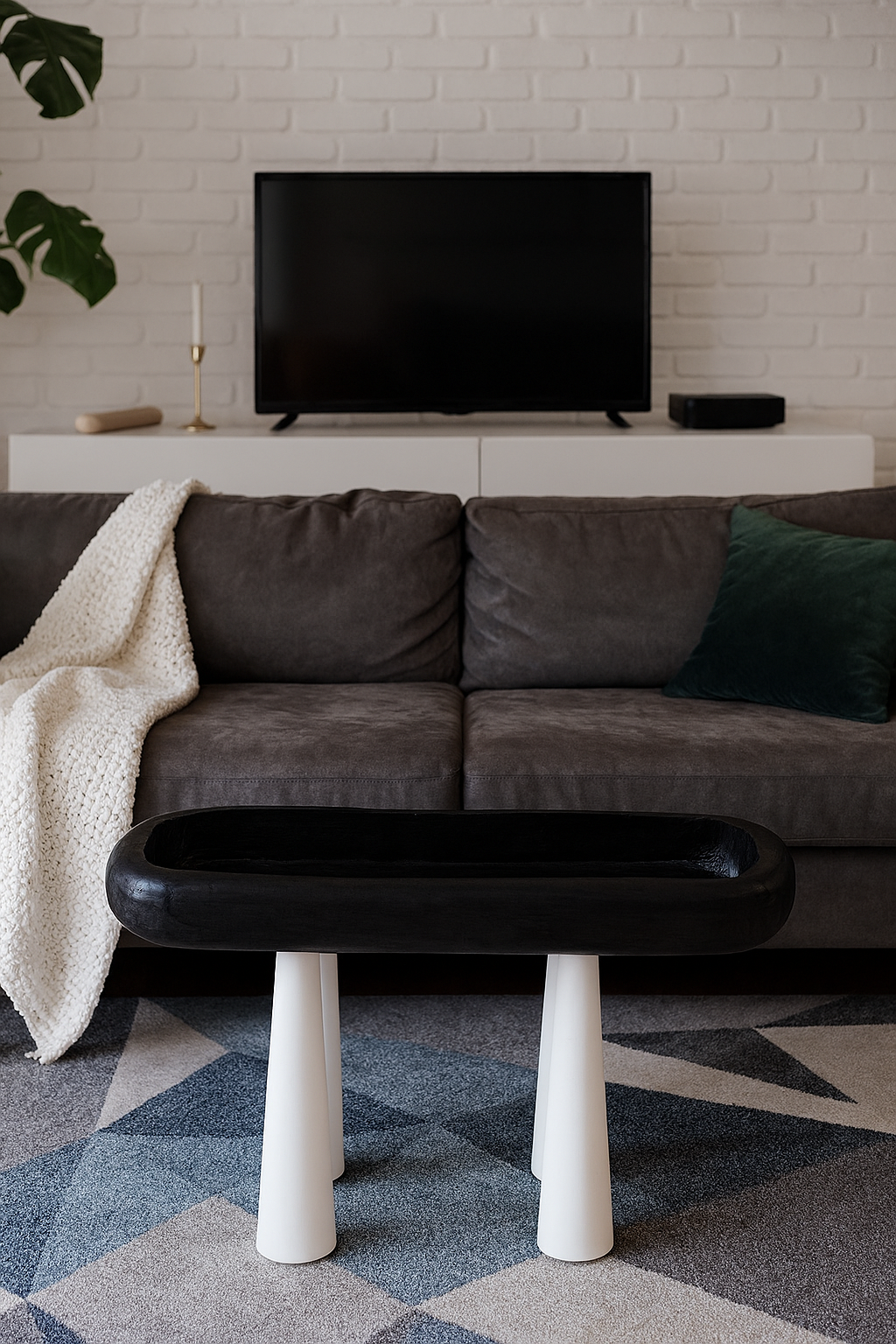 tavolino con design contemporaneo