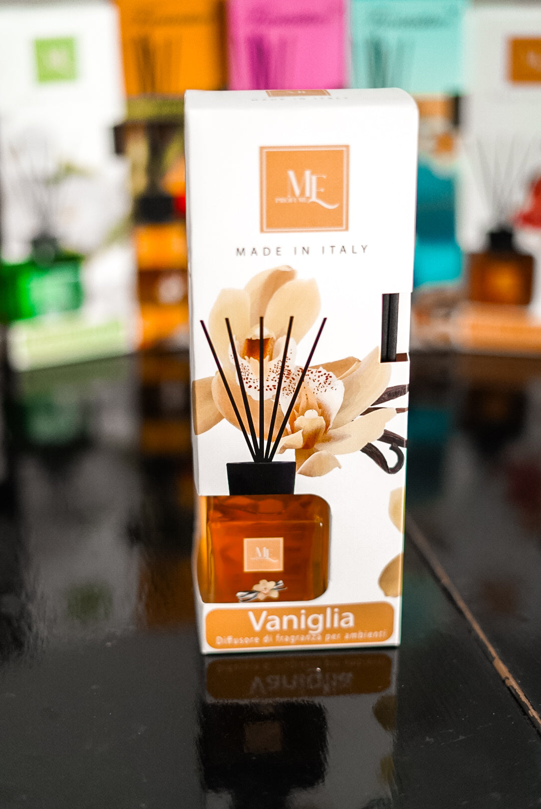 diffusore con bastoncini, Made in Italy 100ml